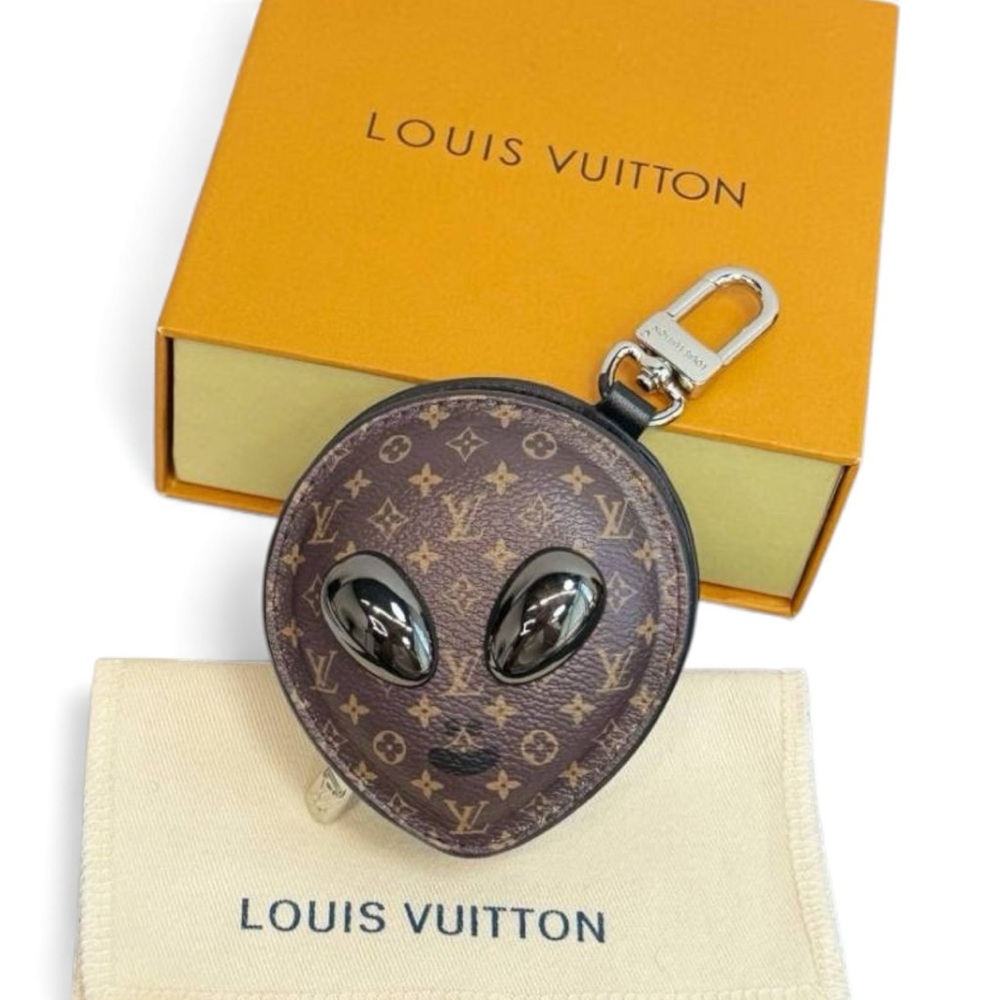 Louis Vuitton Brown Bag Charm/Coin Pouch - Picture 13 of 13